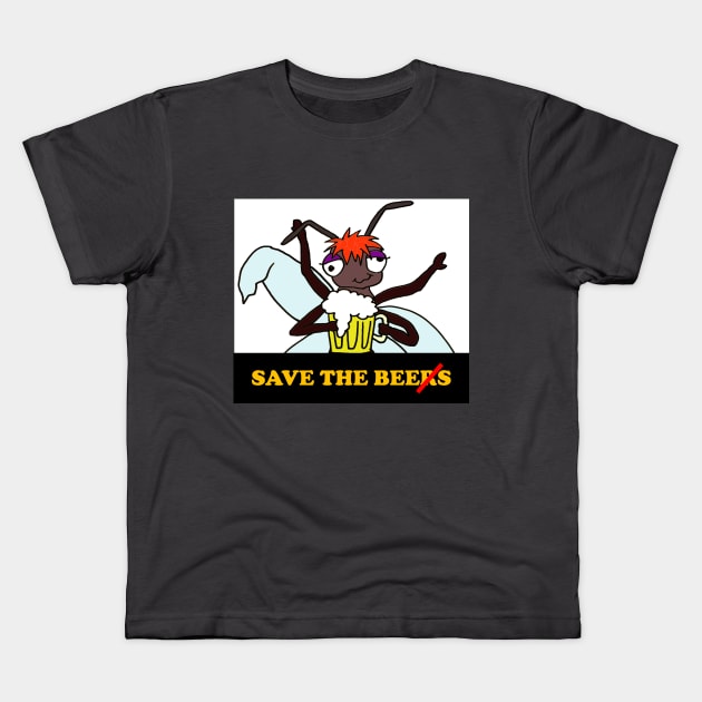 Save the Bee(r)s Kids T-Shirt by Bee Babette